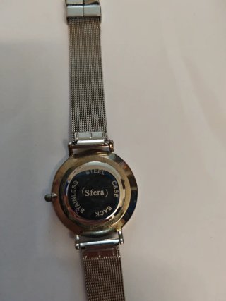 Reloj Sfera Mujer Plata