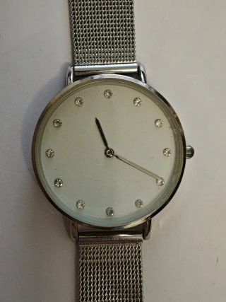 Reloj Sfera Mujer Plata