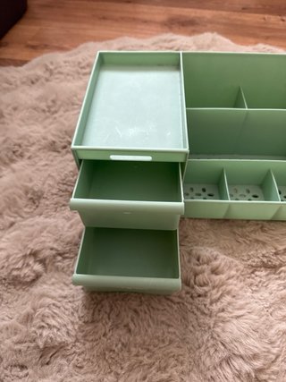 Organizador de escritorio verde