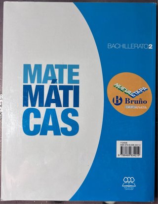Matemáticas 2 Bachillerato
