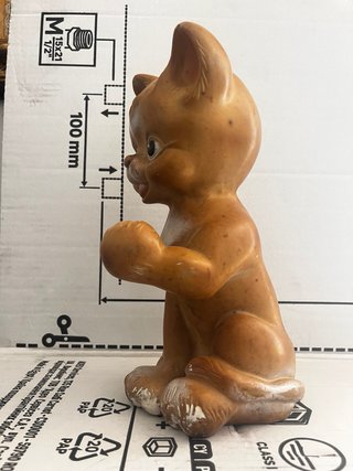 Gato Vintage Plástico Made in Italy 60s-70s LEDRA