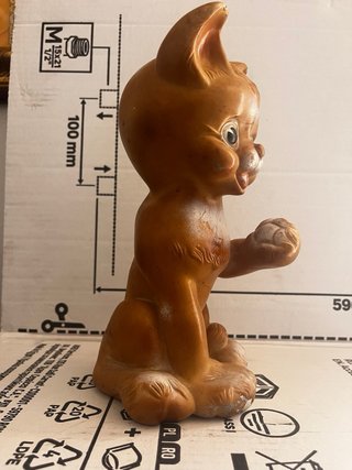 Gato Vintage Plástico Made in Italy 60s-70s LEDRA