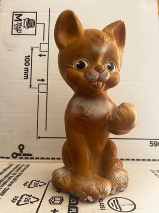 Gato Vintage Plástico Made in Italy 60s-70s LEDRA