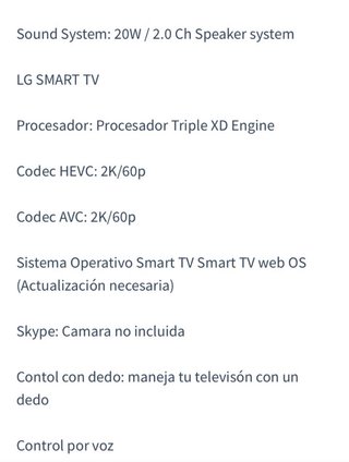 Smart TV LG 55LB630V