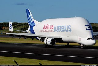 Avión Airbus A300-600ST BELUGA Herpa 1/500