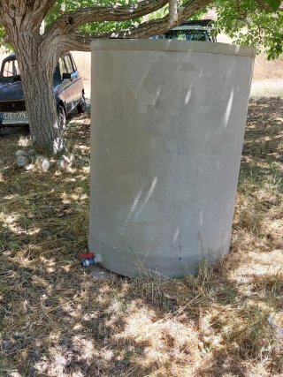 Depósito Agua poliester 1500L Nuevo