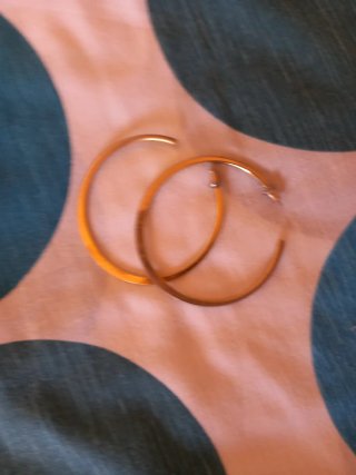 Pendientes aro dorados