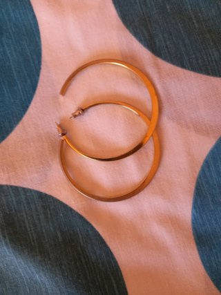 Pendientes aro dorados