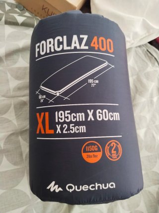 Colchoneta Autoinflable Quechua Forclaz 400 XL