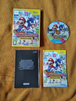 Juego Wii Mario & Sonic J. Olímpicos London 2012