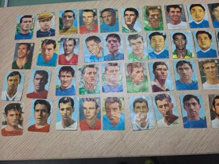 Lote 56 cromos mundial fútbol La Casera 1966