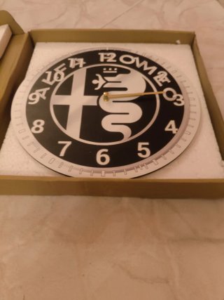 Orologio da parete Alfa Romeo