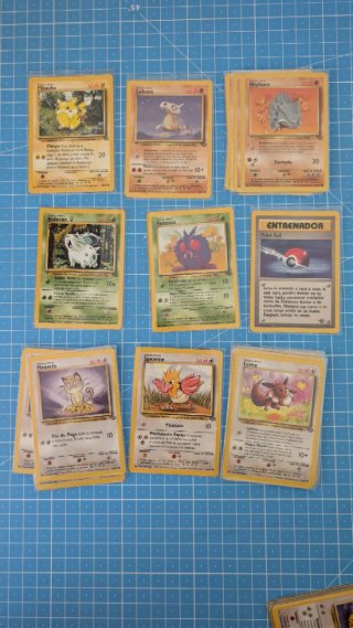 Cartas Pokémon Jungle Básicas