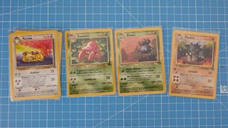 Cartas Pokémon Jungle Poco Comunes