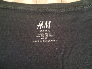 Lote 3 Camisetas Premamá H&M