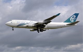 Avión Boeing 747-400 AIR NEW ZEALAND Herpa 1/500