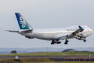 Avión Boeing 747-400 AIR NEW ZEALAND Herpa 1/500