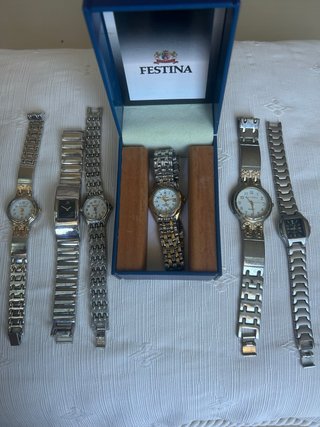 Lote Relojes: Paris Delon, Festina...