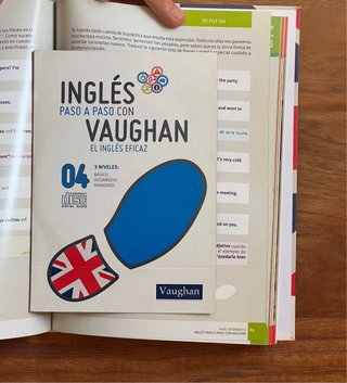 Libro de inglés vaughan 04 nivel básico disco