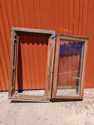 Ventana oscilobatiente madera