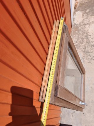 Ventana oscilobatiente madera
