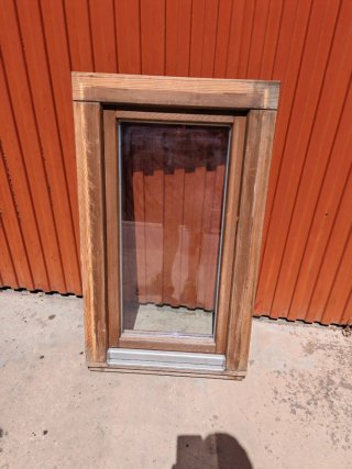 Ventana oscilobatiente madera