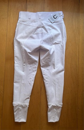 Pantalón equitación blanco / mallas hípica talla L