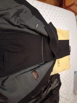 Traje Lana Virgen Milano Trajes Gris