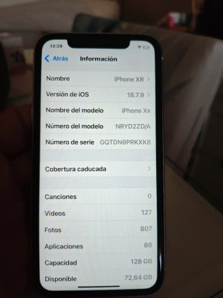 iPhone XR 128GB Blanco