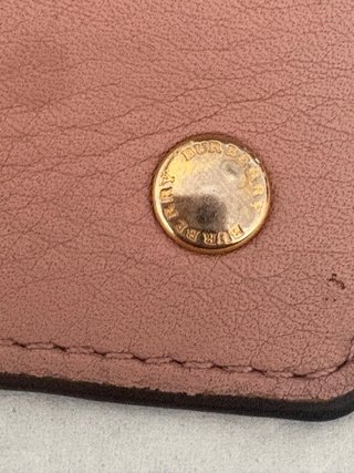 Cartera Burberry Piel Rosa