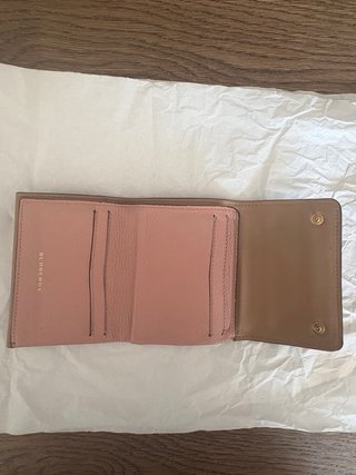 Cartera Burberry Piel Rosa