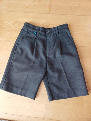 Lote 4 pantalones cortos uniforme escolar