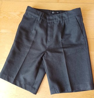 Lote 4 pantalones cortos uniforme escolar