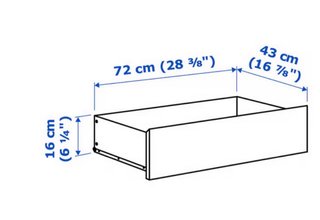 Cómoda Malm Ikea Cajones