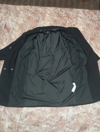 Abrigo Zara Negro