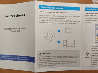 Antena WiFi Wonekt Alta Potencia W6