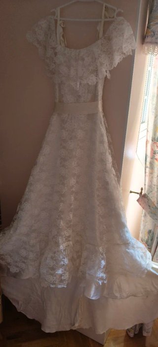 Vestido de Novia Encaje Blanco