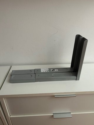 Soporte Microondas Habitex Extensible Plata