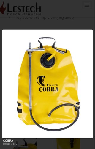 Mochila extintora LESTECH
