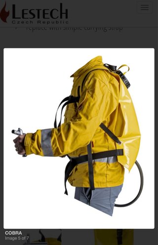 Mochila extintora LESTECH