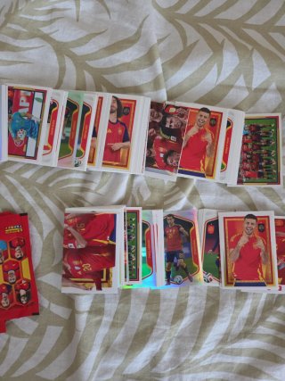 Lote cromos Mundial España Carrefour