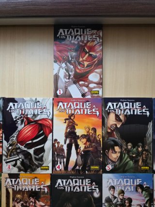 Ataque a los Titanes Manga (Shingeki no Kyojin)