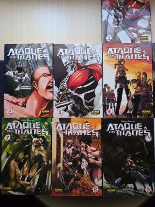 Ataque a los Titanes Manga (Shingeki no Kyojin)