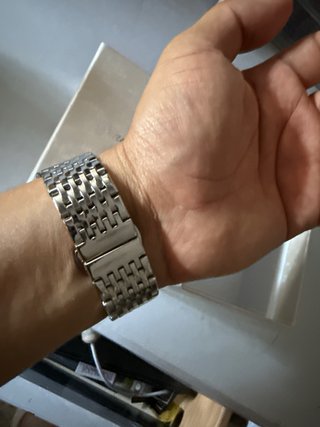 Reloj Louiejuelen Plata y Blanco