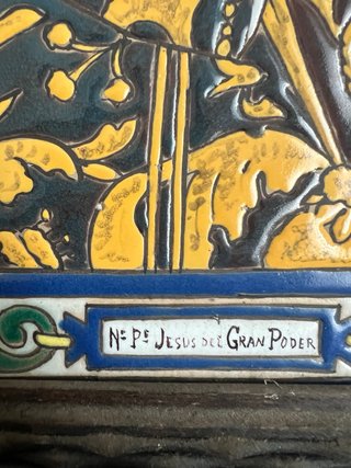Azulejo Cerámico Señor del Gran Poder