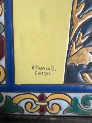 Azulejo Cerámico Señor del Gran Poder