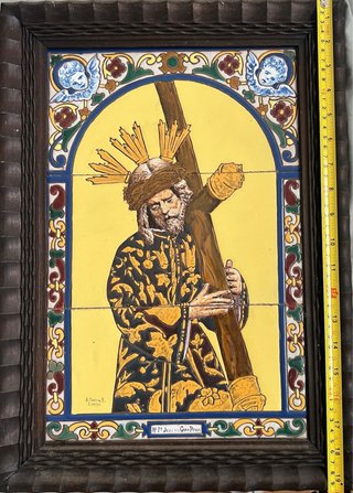 Azulejo Cerámico Señor del Gran Poder