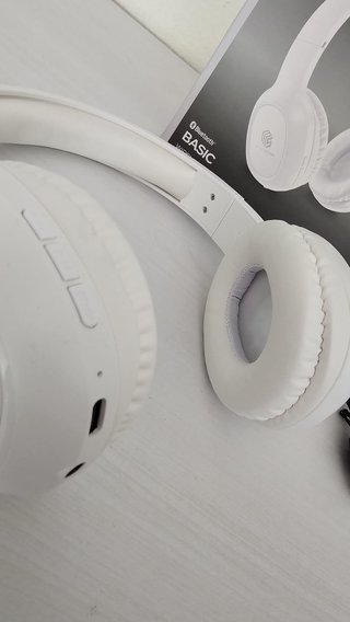 Auriculares Music Sound Basic Bluetooth Blancos