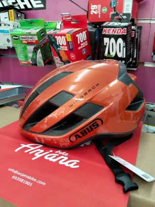 Casco Abus Wingback M Naranja