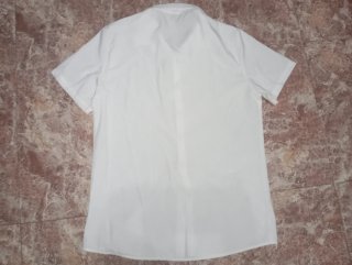 Camisa blanca manga corta